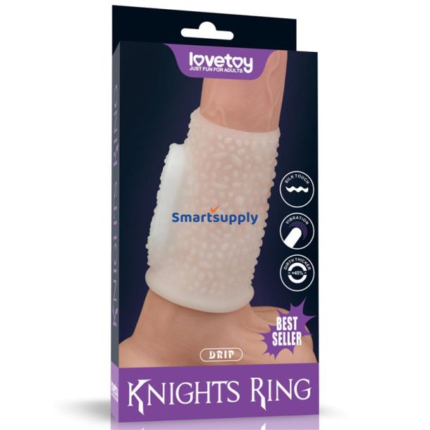Vibrating Penis Sleeve Drip Knights