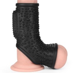 Vibrating Ring for Penis and Scrotum Drip Knights