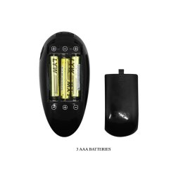 Vibrating Strap On with Hollow Dildo Vito