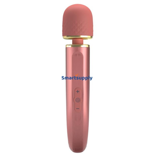 Vibrating Wand USB Silicone Pink