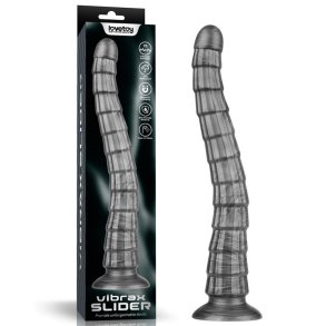 Vibrax Slider Anal Dildo with Vibration King Sized 14.5