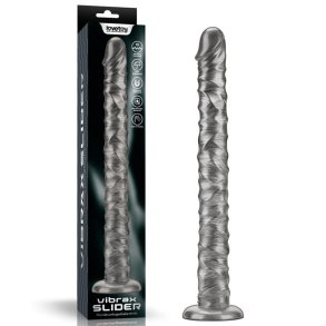 Vibrax Slider Anal DIldo with Vibration King Sized 16