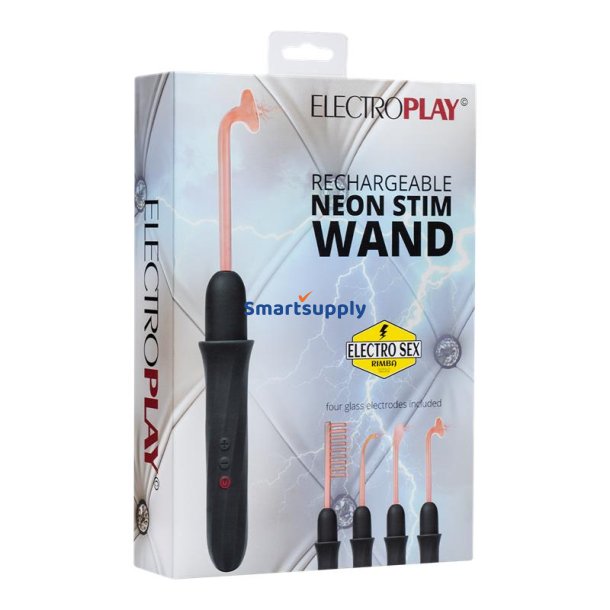 Wand Neon Stim with 4 Glass Electrodes