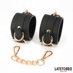 Weaving patterns ankle cuff Golden Chain