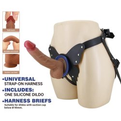 Wells Universal Strap-On Harness with Dildo