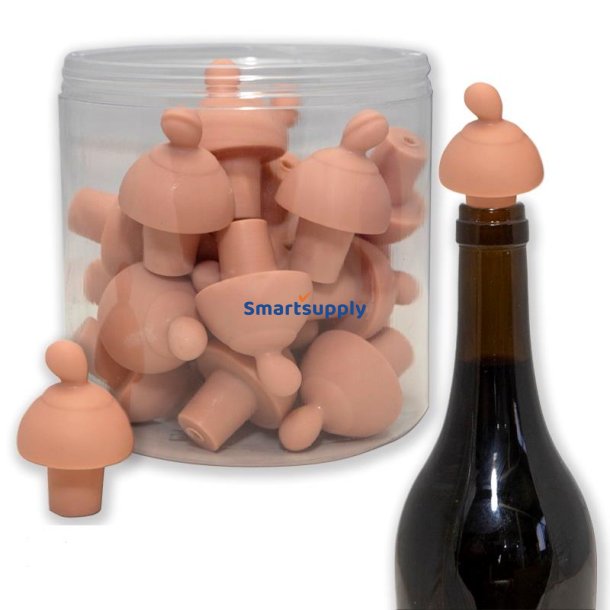 Wine Breast-Shaped Bottle Stopper 1 ud