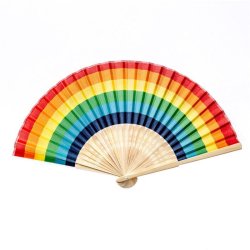 Wooden Fan LGBT