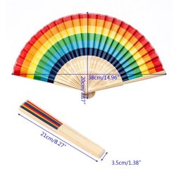 Wooden Fan LGBT