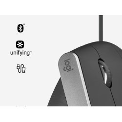 Logitech Mx Vertical Advanced Ergonimisk Mus Rf Trdls+Bluetooth Optisk 4000 Dpi Hjre Hnd