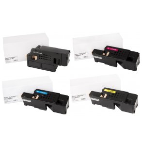 Xerox 6020/6022/WC6025/WC6027 toner 4 stk kompatibel multipakke