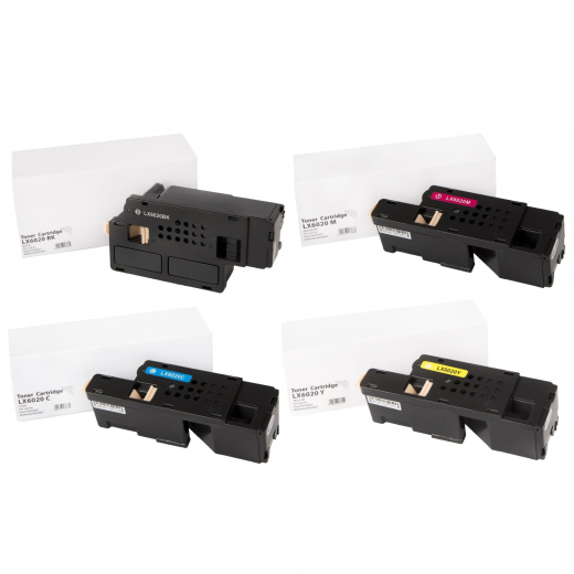 Xerox Phaser 6000/6010/WC6015 toner 4 stk kompatibel rabatpakke