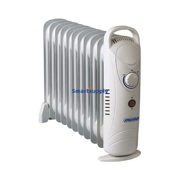 Mesko Ms 7806 Elektrisk Rumvarmer Olie Elektrisk Rumvarmer Indendrs Hvid 1200 W