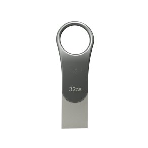 Silicon Power Mobile C80 USB 32 GB USB Type-A / USB Type-C 3.0 (3.1 Gen 1) Titanium