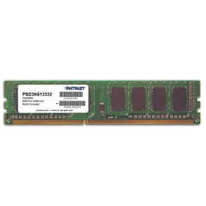 Patriot Memory 8GB PC3-10600 hukommelsesmodul 1 x 8 GB DDR3 1333 Mhz