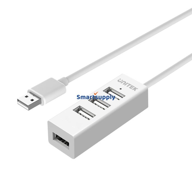Unitek Y-2146 Interface Hub USB 2.0 480 Mbit/S Hvid