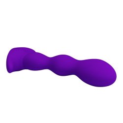 Yale Butt Plug with Vibration Purple