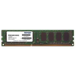 Patriot Memory DDR3 8GB PC3-12800 (1600MHz) DIMM hukommelsesmodul 1 x 8 GB
