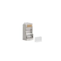 Lanberg Pls-6000 Ledningsstik Rj-45 Rustfrit Stl, Gennemsigtig