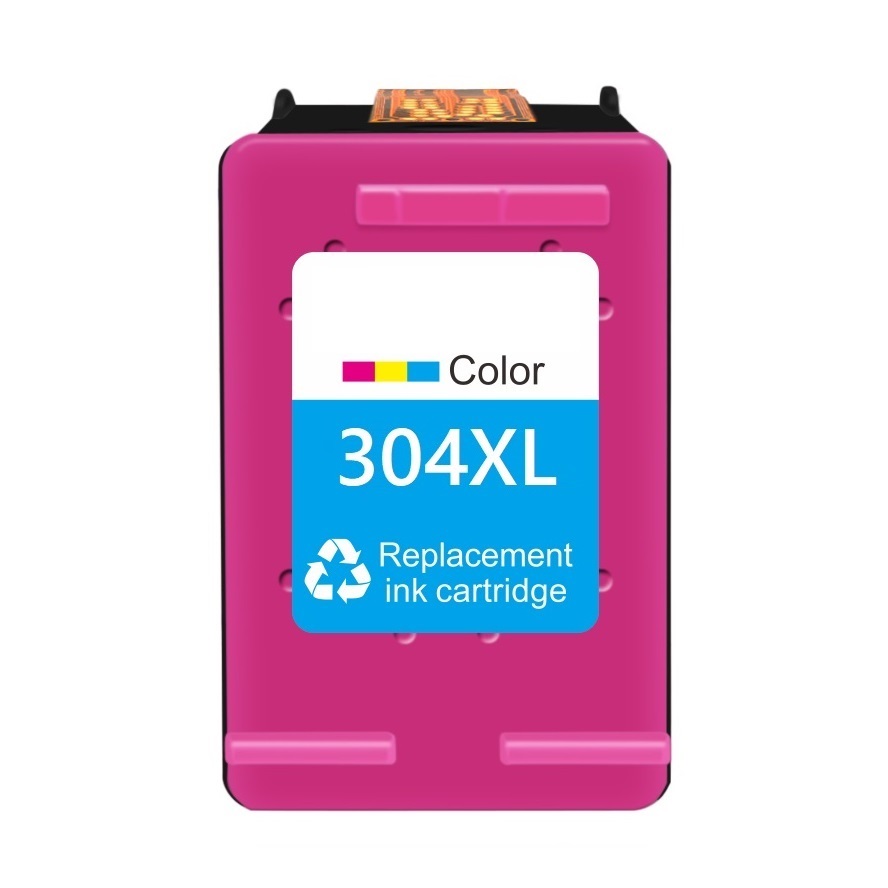 HP 304XL blækpatron - Højtydende - farve Tri-Color (cyan, magenta, gul) - original
