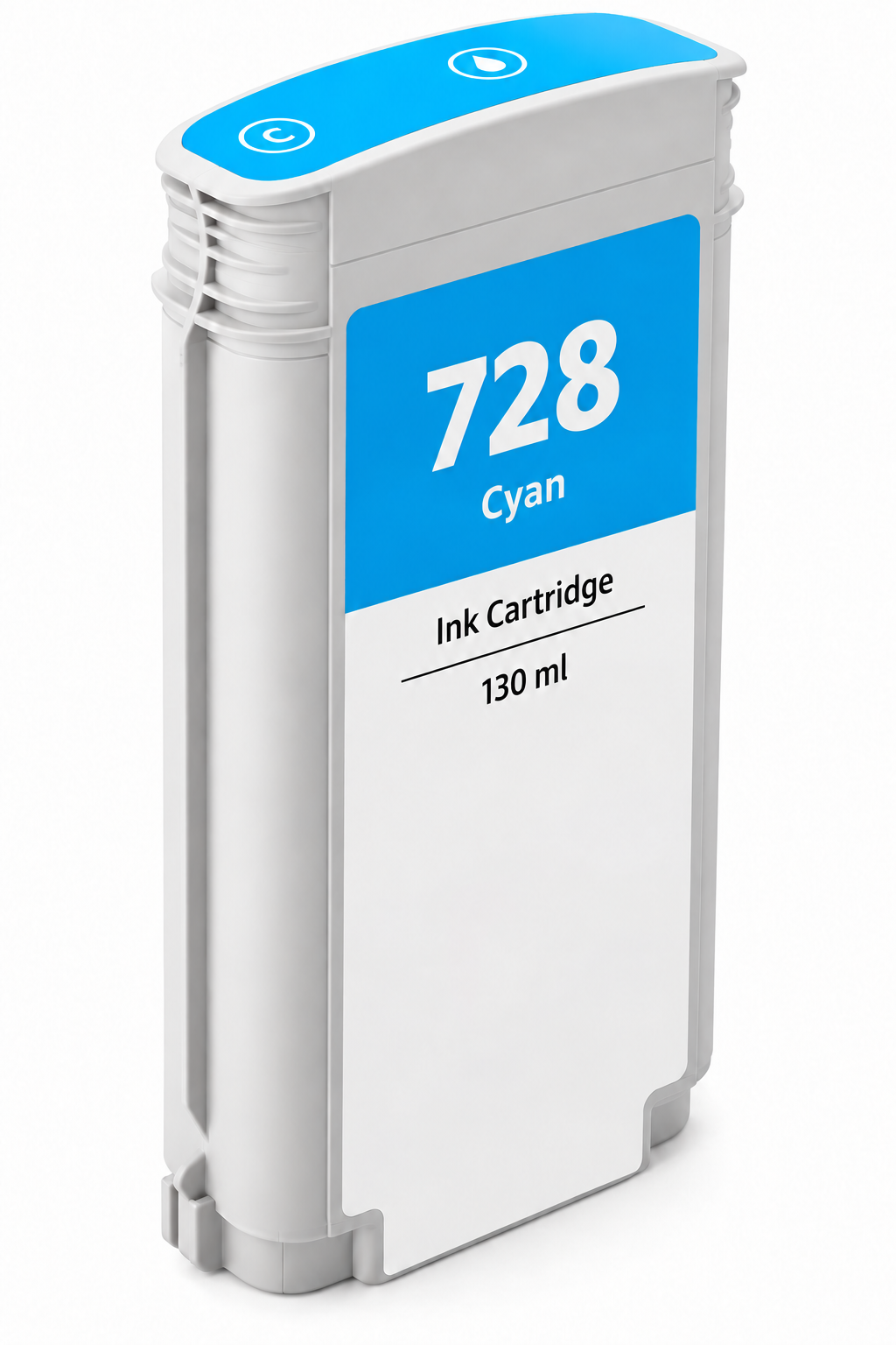HP 728 Cyan blækpatron 130ml kompatibel